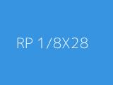 RP 1/8X28 